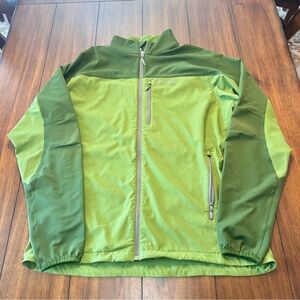 Marmot Men’s Tempo Soft Shell Full Zip Jacket Green Size 2XL
